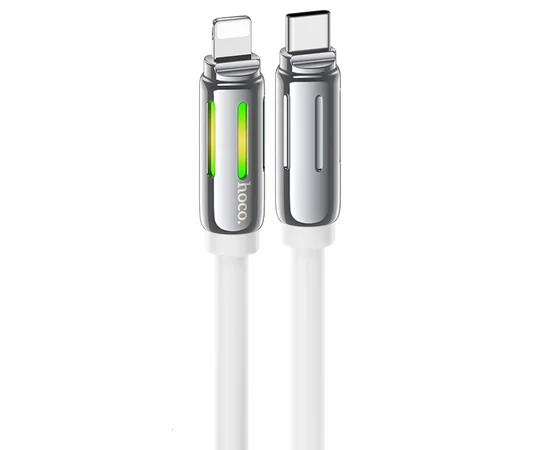 Дата кабель Hoco U136 Prize Type-C to Lightning 27W (1.2m) White