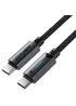 Дата кабель Acefast C19-03 Type-C to Type-C 60W (1.2m) Black