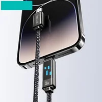 Дата кабель Usams US-SJ743 Meteor Ser. Type-C to Lightning 30W (1.2m) Tarnish