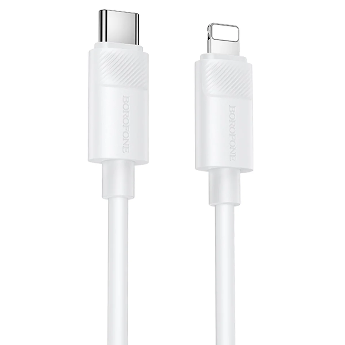 Дата кабель Borofone BX123 Leya Type-C to Lightning 30W (1m) White