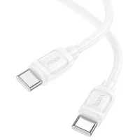 Дата кабель Hoco X115 Surpass Type-C to Type-C 60W (1m) White
