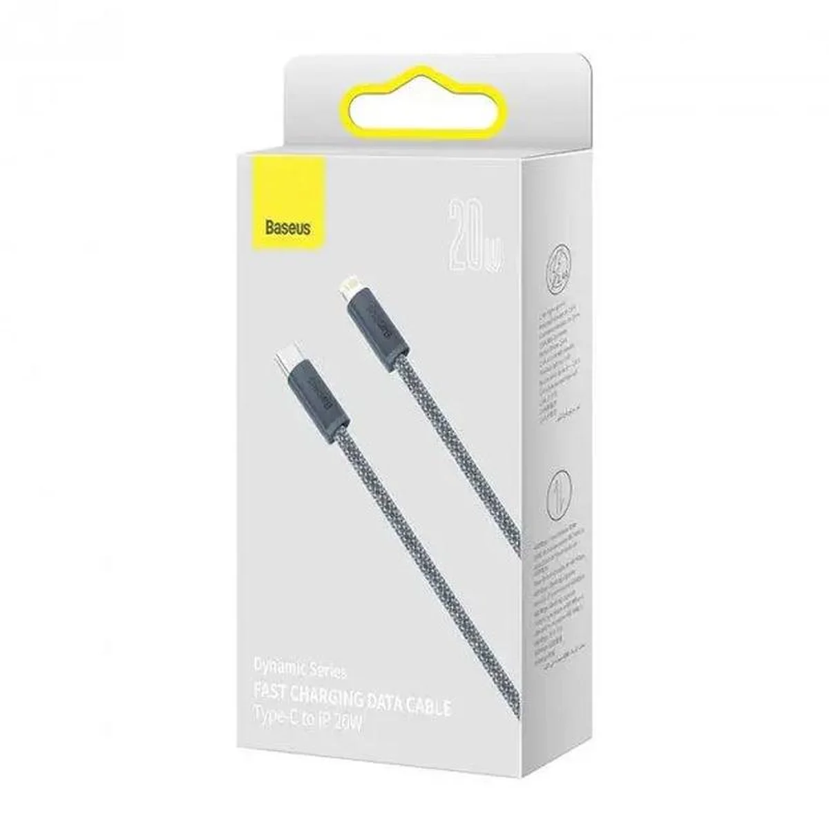 Дата кабель Baseus Dynamic Series Type-C to Lightning 20W (1m) (CALD000002) Slate Gray