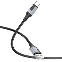 Дата кабель Borofone BX101 Creator USB to Type-C 3A (1m) Black
