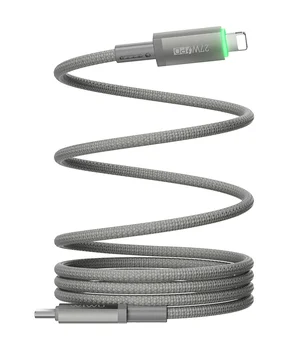 Дата кабель WIWU C083 Maglink Type-C to Lightning 27W (1m) Grey
