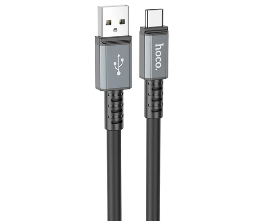 Дата кабель Hoco X85 Strength USB to Type-C (1m) Black