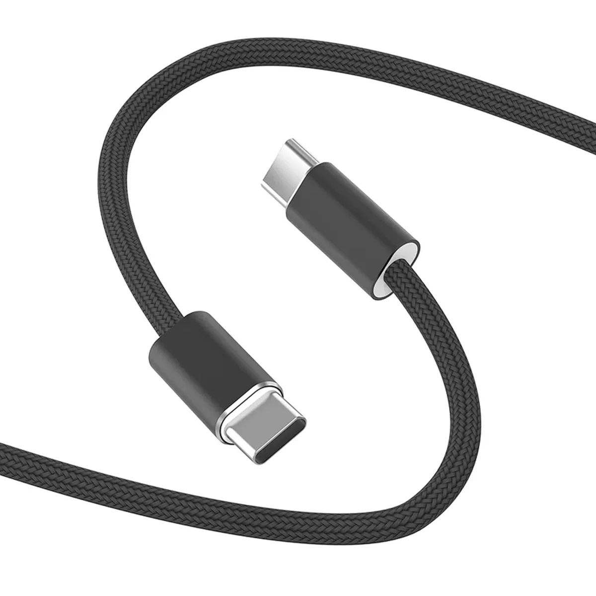 Дата кабель WIWU C101 Essen Type-C to Type-C 240W (1.5m) Black