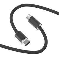 Дата кабель WIWU C101 Essen Type-C to Type-C 240W (1.5m) Black
