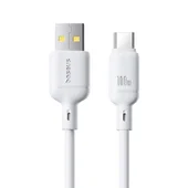 Дата кабель Baseus Silky Series OS Fast Charging USB Type-C 100W (1m) (P10377703) Moon White