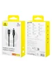 Дата кабель Baseus Gem Fast Charging Type-C to Lightning 20W (1m) (P10373001) Cluster Black