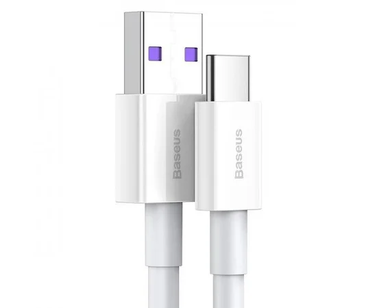 Дата кабель Baseus Superior Series Fast Charging USB to Type-C PD 66W (1m) (CATYS) Белый