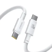 Дата кабель Baseus New Braided Type-C to Type-C 100W (2m) (E0426V) Moon White