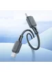 Дата кабель Hoco X101 Assistant 60W Type-C to Type-C (1m) Black