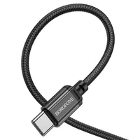 Дата кабель Borofone BX87 Type-C to Type-C 60W (1m) Black