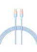 Дата кабель Baseus Discolor Series Fast Charging Type-C to Type-C 100W (1m) (P10374902) Galaxy Blue