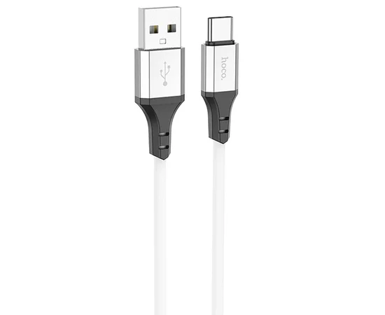 Дата кабель Hoco X86 Spear USB to Type-C (1m) White