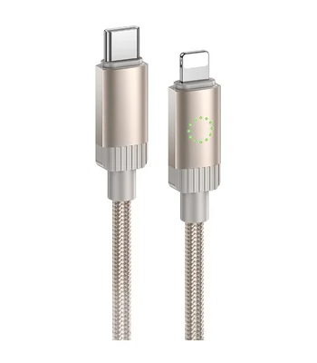 Дата кабель Hoco X117 Star Type-C to Lightning 27W (1m) Gold