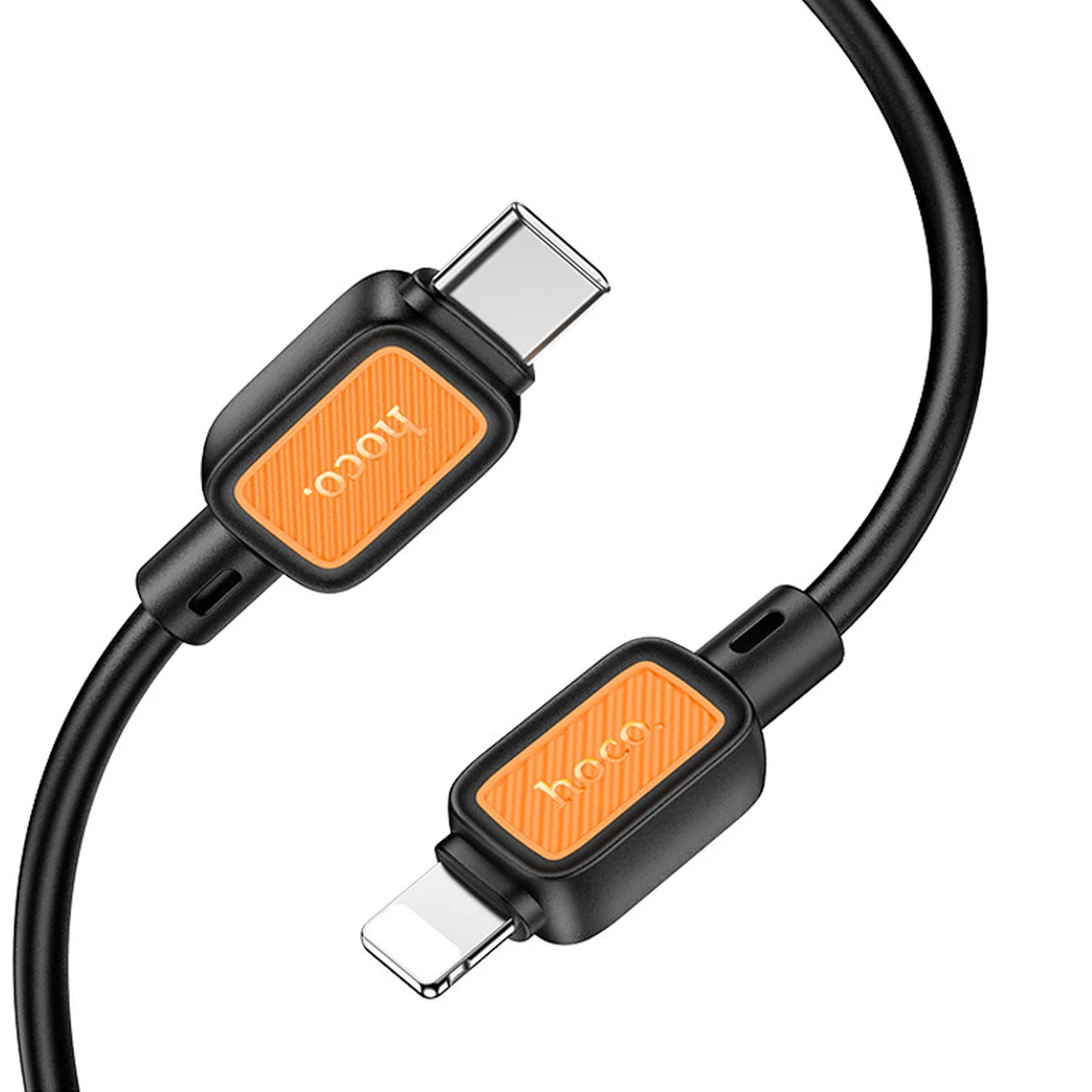 Дата кабель Hoco X108 Benefit 27W Type-C to Lightning (1m) Black