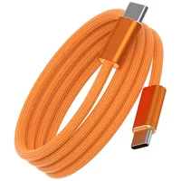 Дата кабель WIWU C101 Essen Type-C to Type-C 240W (1.5m) Orange