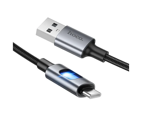 Дата кабель Hoco U144 New USB to Type-C 3A (1.2m) Black