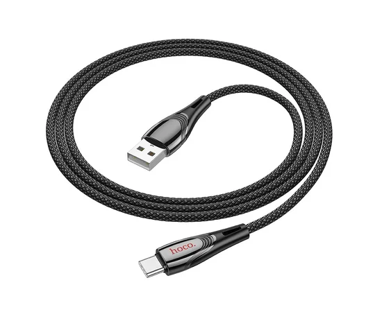 Дата кабель Hoco U133 Monte USB to Type-C (1.2m) Black