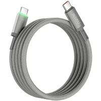 Дата кабель WIWU C084 Maglink Type-C to Type-C 100W (1m) Grey