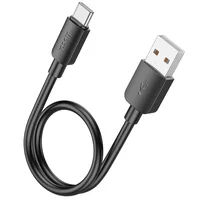 Дата кабель Hoco X96 Hyper USB для Type-C 27W (0.25m) Black