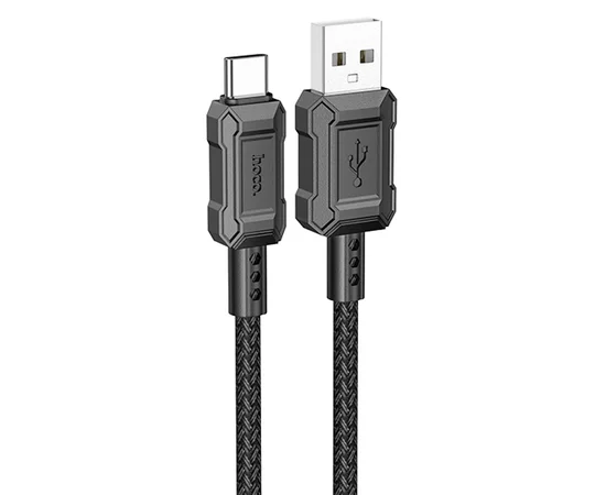 Дата кабель Hoco X94 Leader USB to Type-C (1m) Black