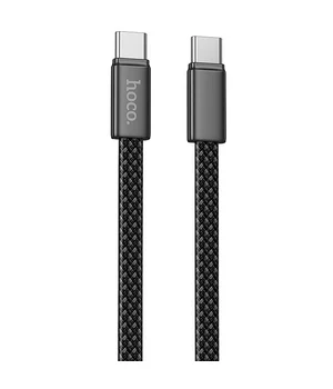Дата кабель Hoco X125 Exceso Type-C to Type-C 60W (1m) Black