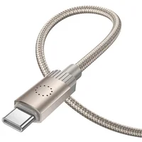 Дата кабель Hoco X117 Star Type-C to Type-C 60W (1m) Gold