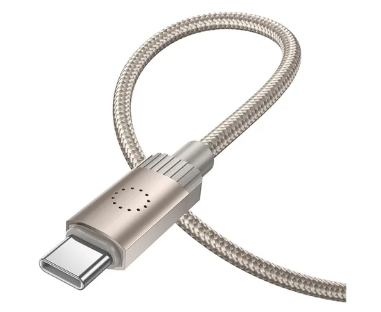 Дата кабель Hoco X117 Star Type-C to Type-C 60W (1m) Gold