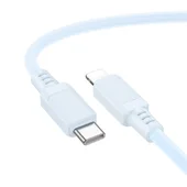 Дата кабель Borofone BX115 Lotto Type-C to Lightning 27W (1m) Blue