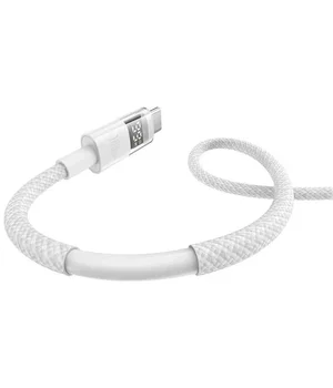 Дата кабель Baseus Display 2 USB to Type-C 100W (2m) (P10382701) Moon White