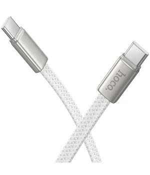 Дата кабель Hoco X125 Exceso Type-C to Type-C 60W (1m) White