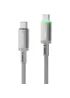 Дата кабель WIWU C084 Maglink Type-C to Type-C 100W (1m) Grey