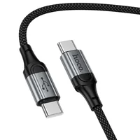 Дата кабель Hoco X121 Nuevo Type-C to Type-C 60W (1.5m) Black
