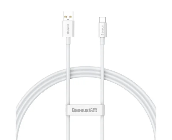 Дата кабель Baseus Superior Series Fast Charging USB to Type-C 100W (1.5m) (P10320102214) Moon White