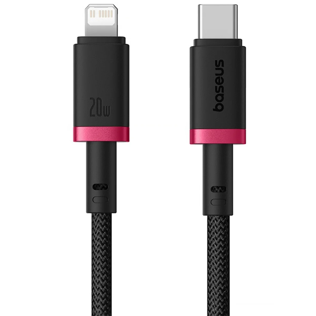 Дата кабель Baseus Dura Series Fast Charging Type-C to Lightning 20W (1m) (CB000123) Red / Black