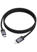 Дата кабель Hoco X118 Generous with display Type-C to Lightning 27W (1m) Black