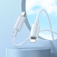 Дата кабель Borofone BX112 Lemon Type-C to Lightning 27W (1m) Blue