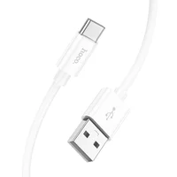 Дата кабель Hoco X87 Magic silicone USB to Type-C (1m) White