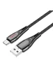 Дата кабель Hoco U133 Monte USB to Type-C (1.2m) Black