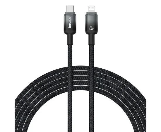 Дата кабель Baseus Discolor Series Fast Charging Type-C to Lightning 20W (1m) (P10374901) Cluster Black