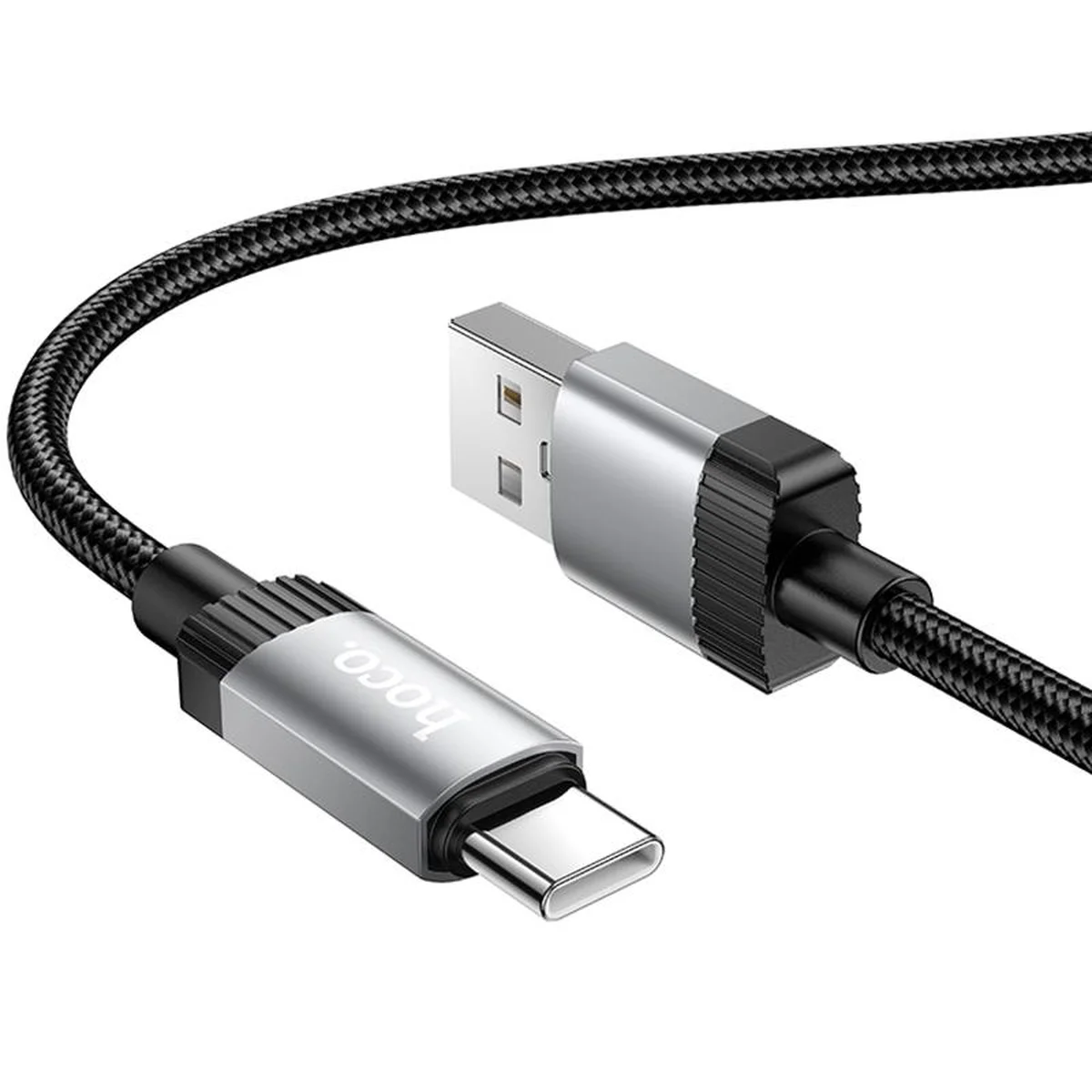 Дата кабель Hoco X117 Star USB to Type-C 3A (1m) Black