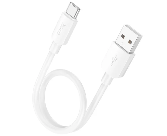 Дата кабель Hoco X96 Hyper USB to Type-C 27W (0.25m) White