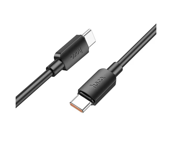 Дата кабель Hoco X96 Hyper Type-C to Type-C 100W (1m) Black