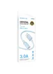 Дата кабель Borofone BX112 Lemon USB to Type-C 3.0A (1m) Blue