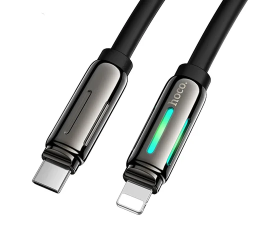 Дата кабель Hoco U136 Prize Type-C to Lightning 27W (1.2m) Black
