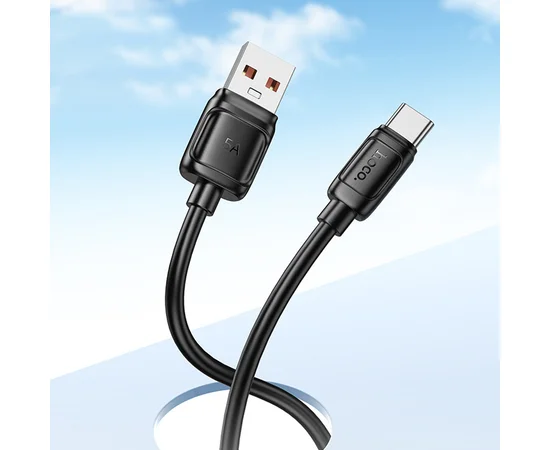 Дата кабель Hoco X115 Surpass USB to Type-C 100W (1m) Black