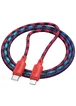 Дата кабель Hoco X116 Meridian Type-C to Lightning 27W (1m) Gradient Red Mix