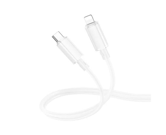 Дата кабель Borofone BX112 Lemon Type-C to Lightning 27W (1m) White